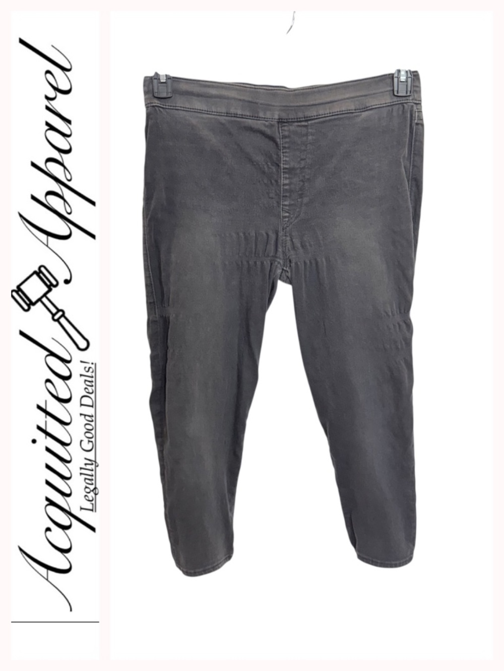True Religion Women's Charcoal Black Jeggings
